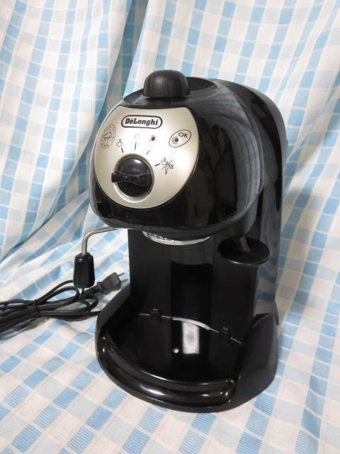 DeLonghiデロンギ エスプレッソ・カプチーノメーカー EC200N-B ジャンク