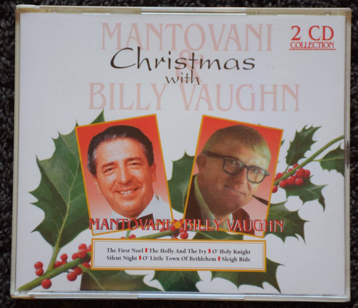 マントヴァーニー楽団、ビリー・ヴォーン楽団 「クリスマス」　2枚組　CD中古