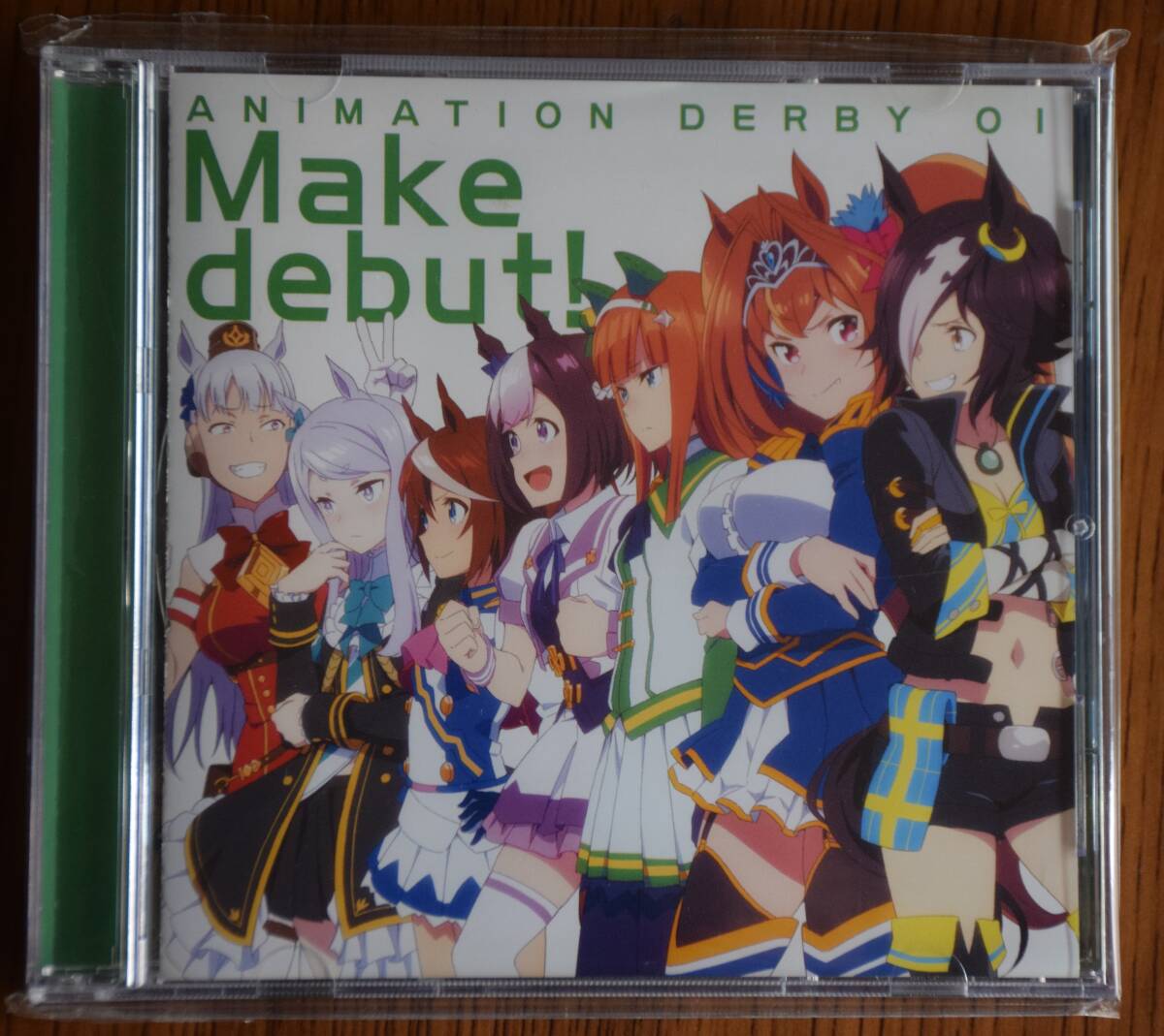 ウマ娘 「ANIMATION DERBY０１ Make debut!」　CD 新品未開封、未使用