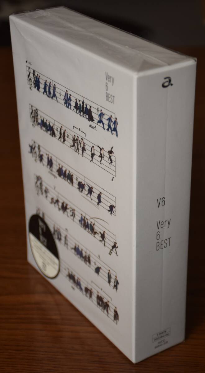 V6　Very 6 BEST (初回盤A)　4CD+Blu-ray 新品未開封、未使用