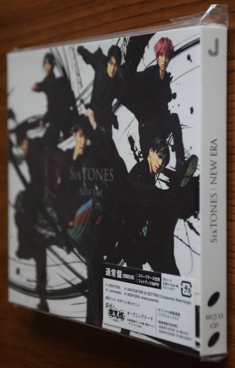 Six TONES 「NEW EAR」 CD 初回仕様　新品未開封、未使用