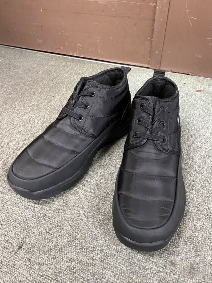極美品 EDWIN BODY FIRE エドウィン スニーカー ナイロン 黒 ブラック M シューズ 靴 yh031302