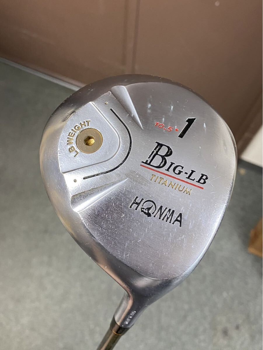本間ゴルフ HONMA ホンマ BIG-LB フェアウェイウッド TITANIUM ドライバー ゴルフ用品 ky122401