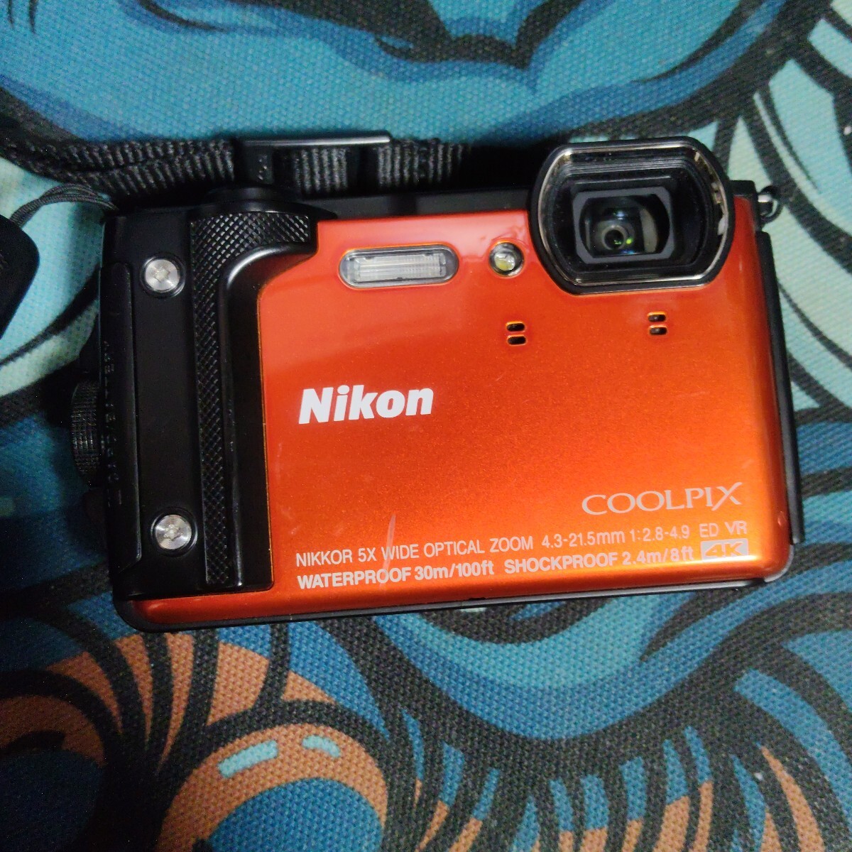 Nikon ニコン COOLPIX コンパクトデジタルカメラ W300 オレンジ クールピクス