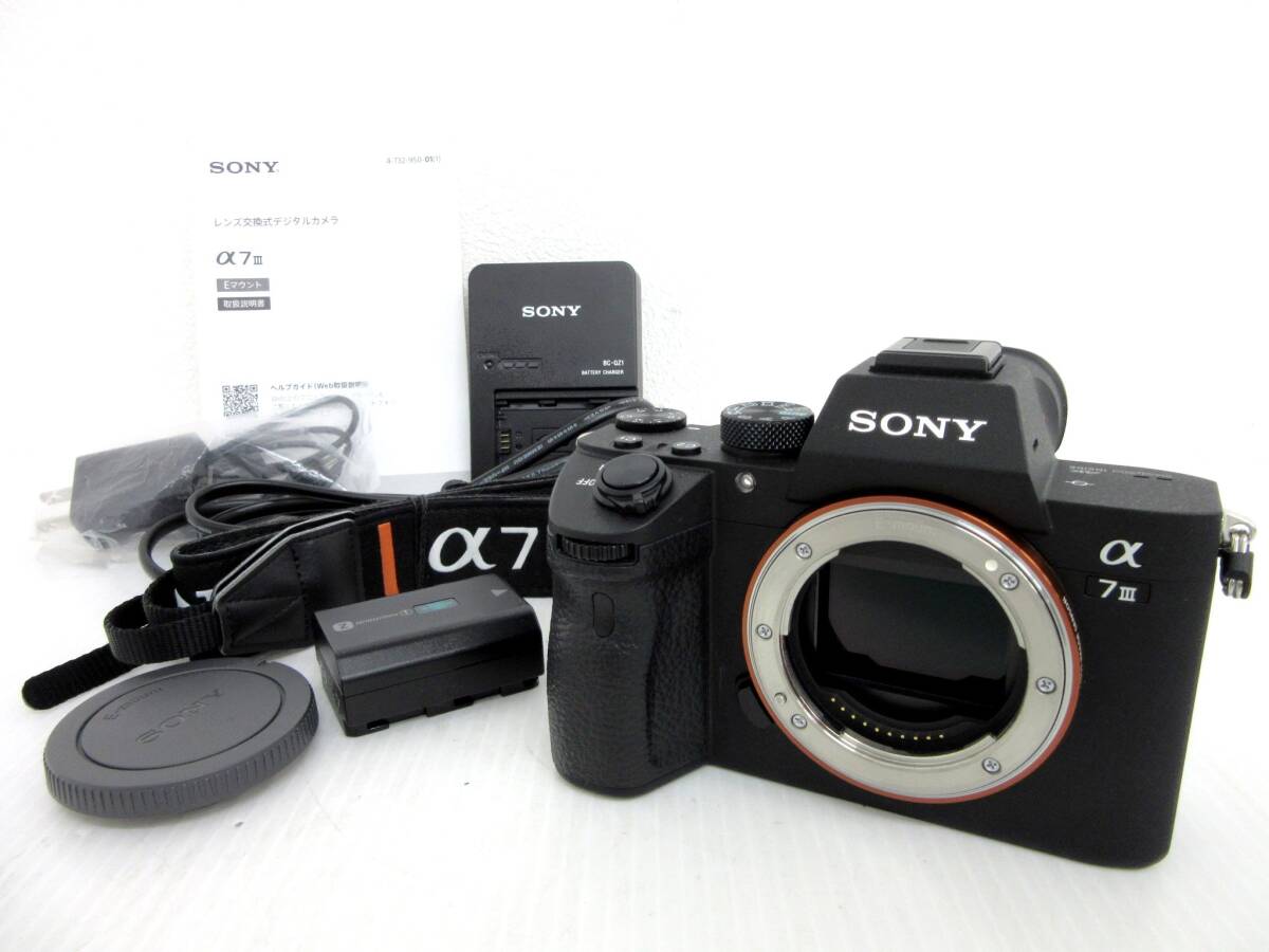 【SONY/ソニー】寅④195//美品/付属多数 SONY α7Ⅲ/ILCE-7M3