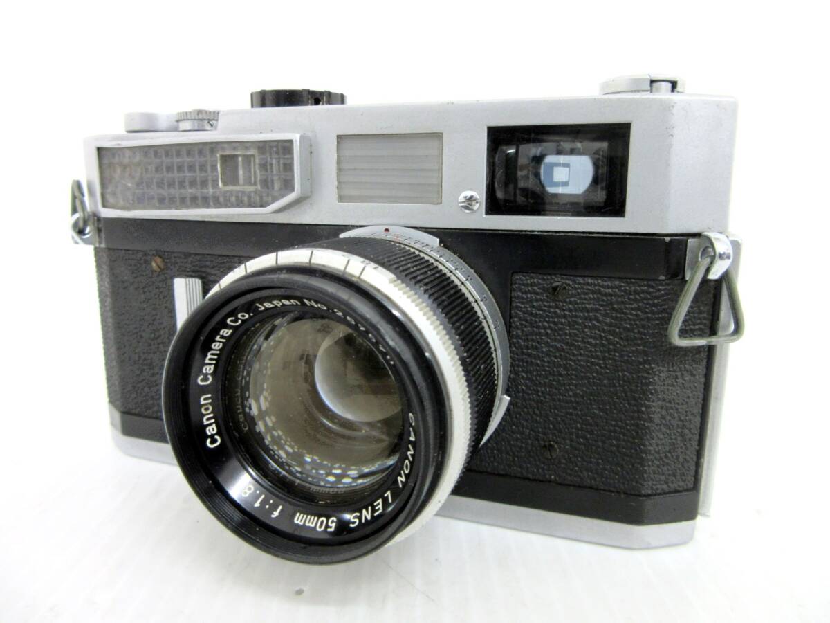 【Canon/キヤノン】寅②378//MODEL7/CANON LENS 50mm f:1.8/レンジファインダー