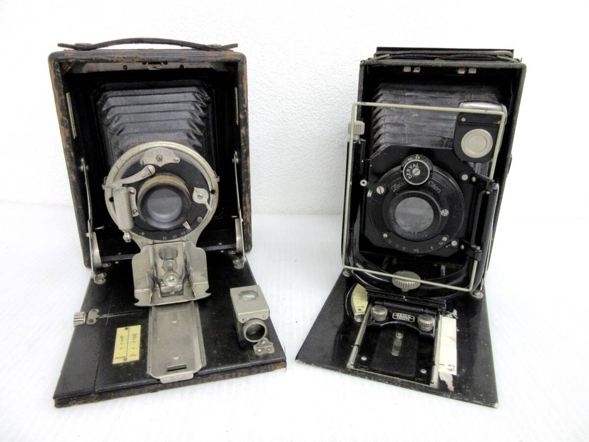 【ZEISS IKON/SENECA】寅②390//蛇腹アンティークカメラ2台セット