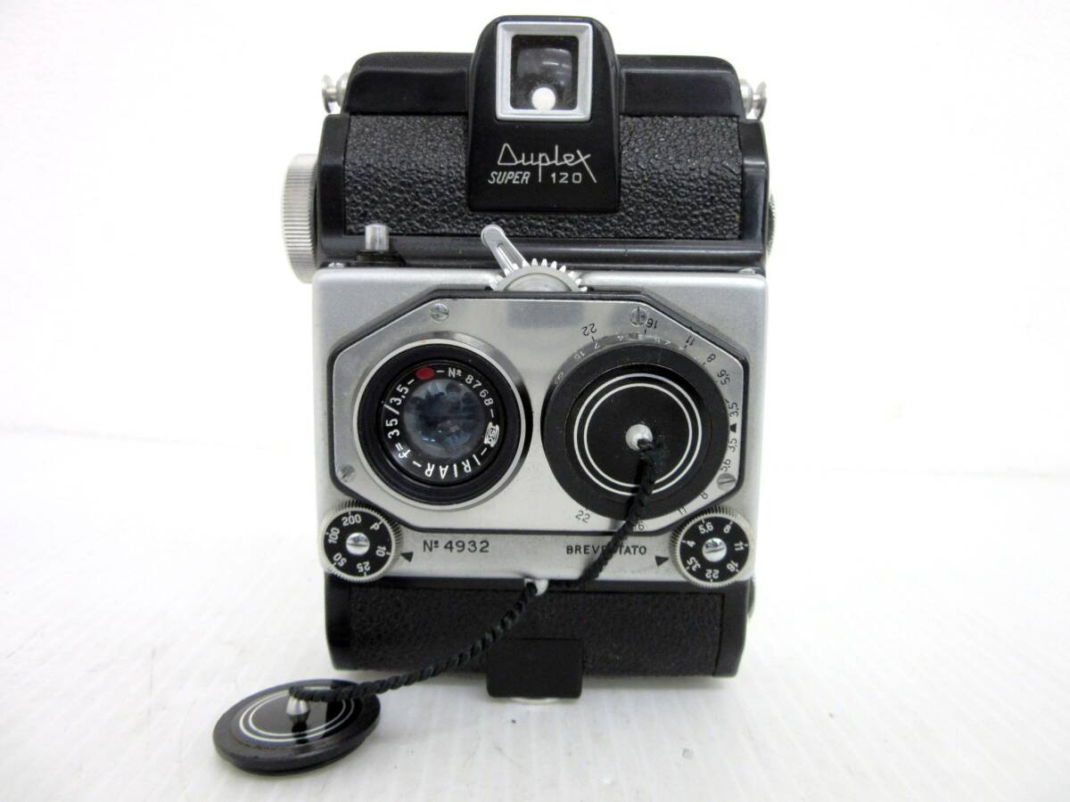 【Duplex】寅②371//Super120/IRIAR f=35mm 1:3.5/ステレオカメラ