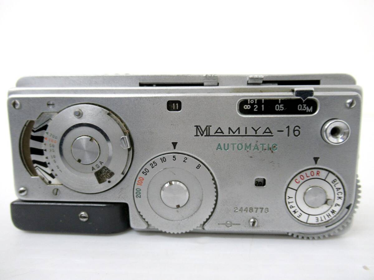 【MAMIYA/マミヤ】寅②398//MAMIYA-16 AUTOMATIC/SEKOR 1:2.8 f=25mm