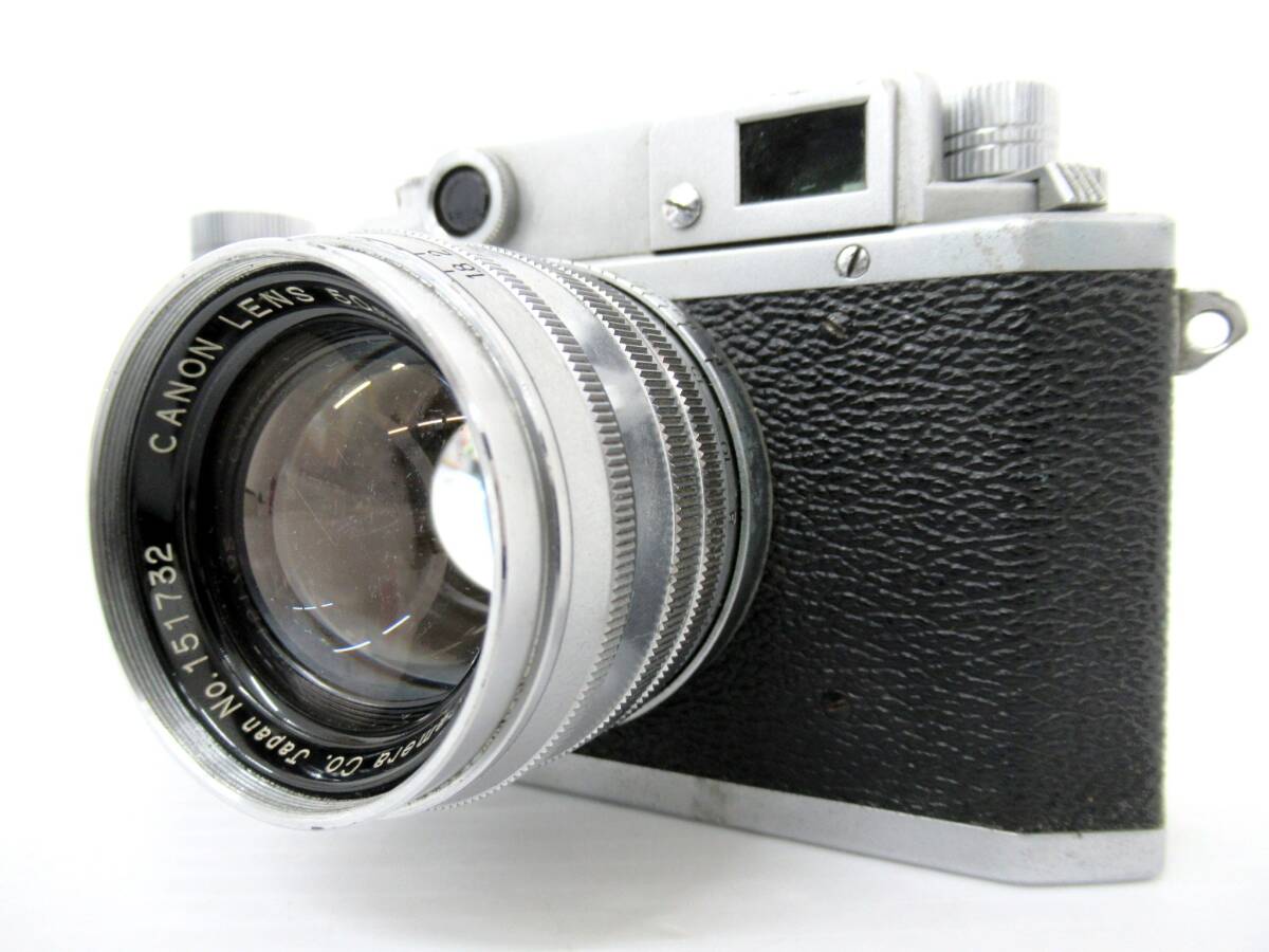 【Canon/キヤノン】寅②395//レンジファインダー/CANON LENS 50mm f:1.8