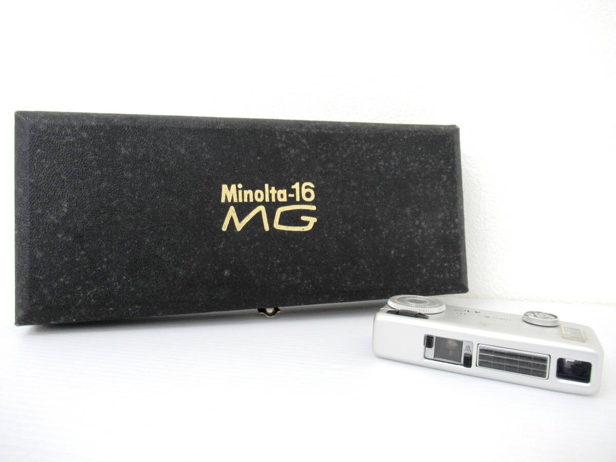 【MINOLTA/ミノルタ】寅②408//Minolta-16 MG/ケース付き