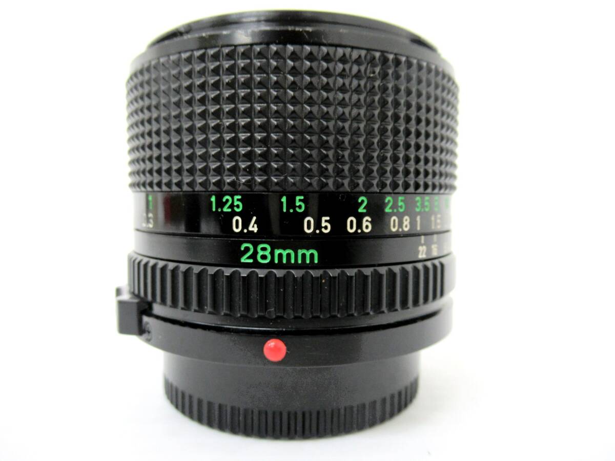 【Canon/キヤノン】寅②400//FD 28mm 1:2