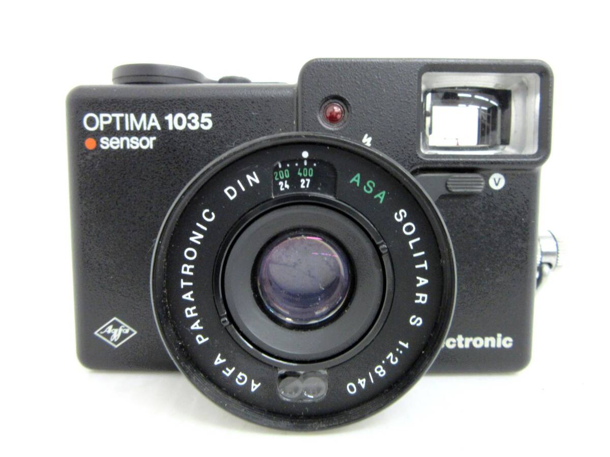 【Agfa】寅②416//OPTIMA1035 sensor/SOLITAR S 1:2.8/40mm