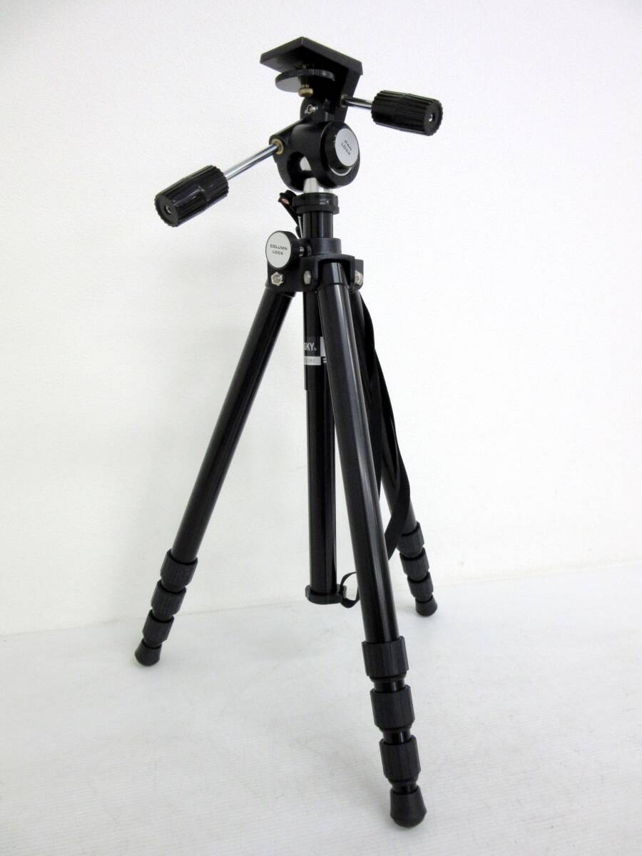 【HUSKY/ハスキー】寅④202//4段三脚/雲台付