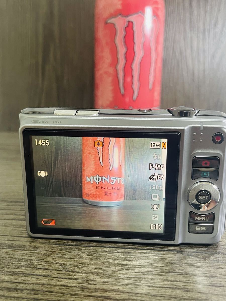 No.26 CASIO EXILIM EX-H10 12MP 光学10倍ズーム 動作確認済み 中古 シルバー コンパクトデジタルカメラ