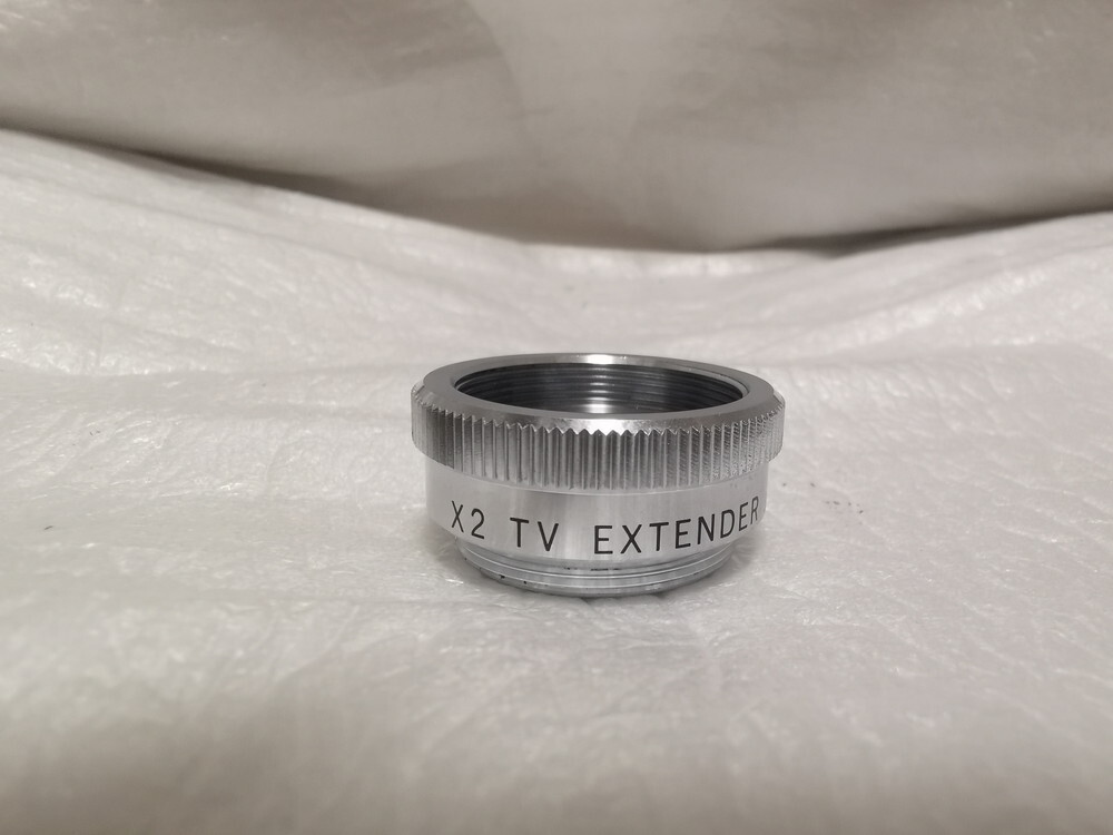 ★未使用に近い Cマウントレンズ用 Extender 2倍 (2X, X2) 日本製