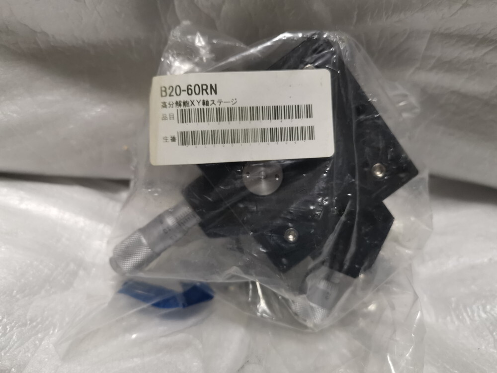 ★新品 スルガ駿河精機 B20-60RN 高分解能XY軸ステージクロスローラガイド60x60mm