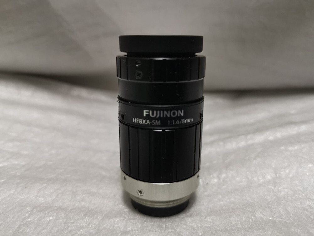 ★動作保証美品★ FUJINON HF8XA-5M 8mm/F1.6 高品質Cマウントレンズ 500万画素解像度 2/3"型