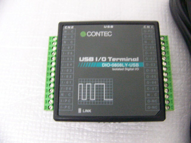 ★動作保証美品★ CONTEC DIO-0808LY-USB USB絶縁型ディジタル入出力装置