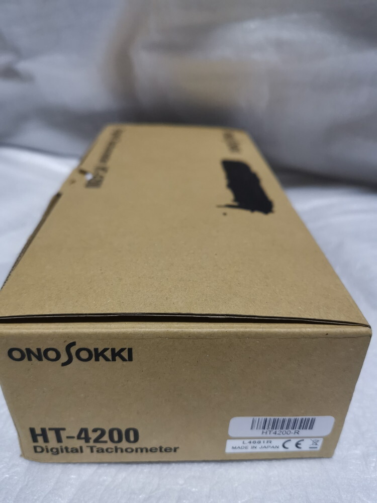 ★新品 小野測器 HT-4200 非接触式デジタルハンディタコメーター 複数有