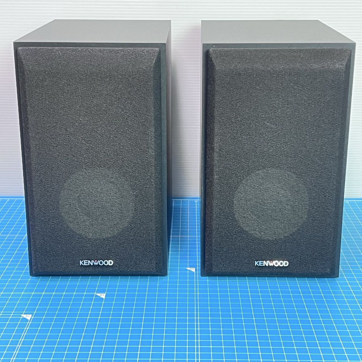 【未使用】KENWOOD LS-K531-B スピーカー ペア 4Ω 40W ケンウッド 2WAY ブラック p2-13
