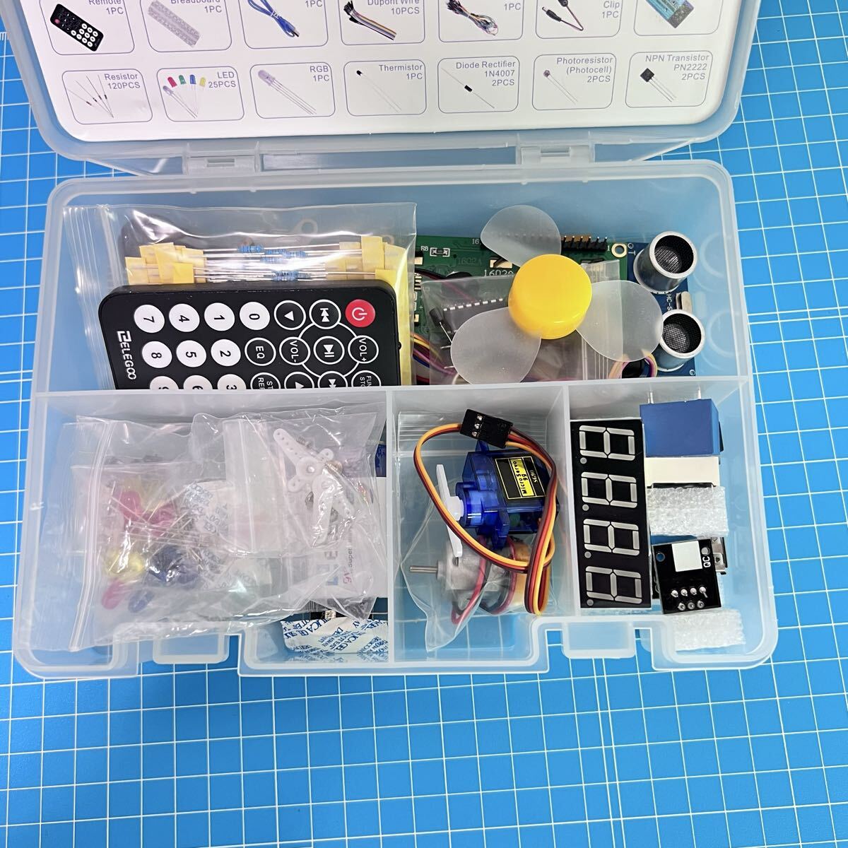 ELEGOO UNO R3 Super Starter Kit Arduino互換 学習キット 動作未確認 y3-3