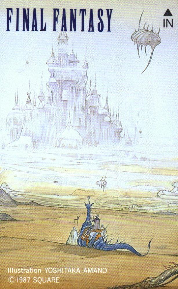 ★ファイナルファンタジー　天野喜孝　スクウェア★テレカ５０度数未使用id_101