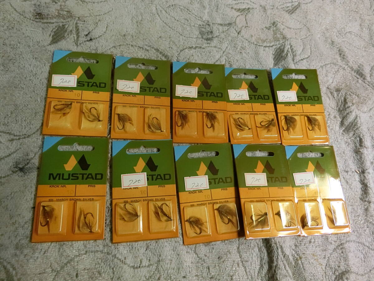 ★MUSTAD　毛針　フライ