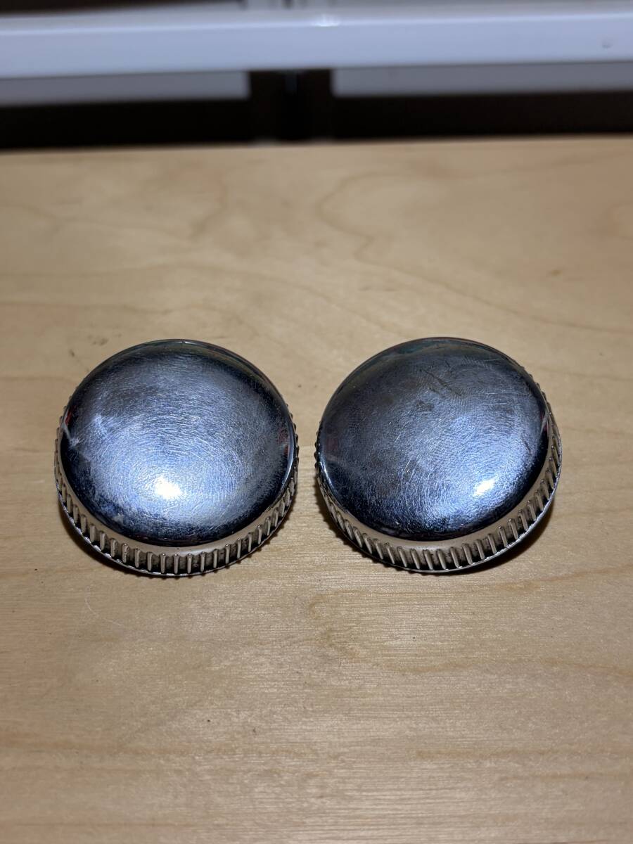 ビンテージ ハーレー バッテリーカバー ノブ セット ナックル パン ショベル ヘッド 当時物 スタイル 実用品