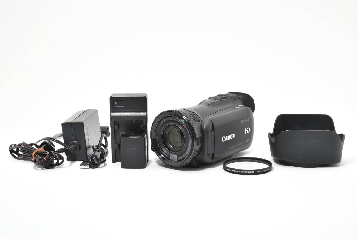 ★美品★ Canon iVIS HF G20 フルHD ビデオカメラ 付属品完備 動作良好