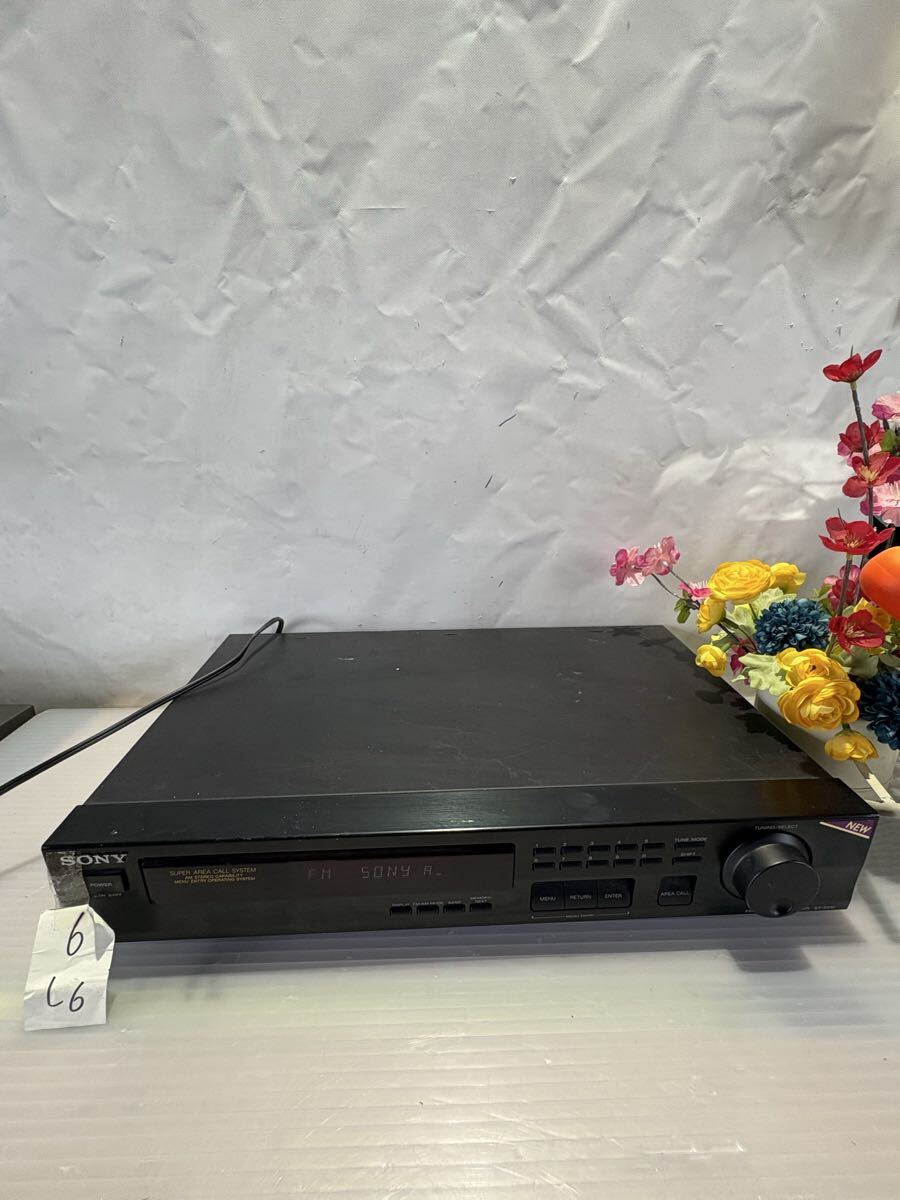 6/し6 SONY ST-S510 AM/FM ステレオチューナー