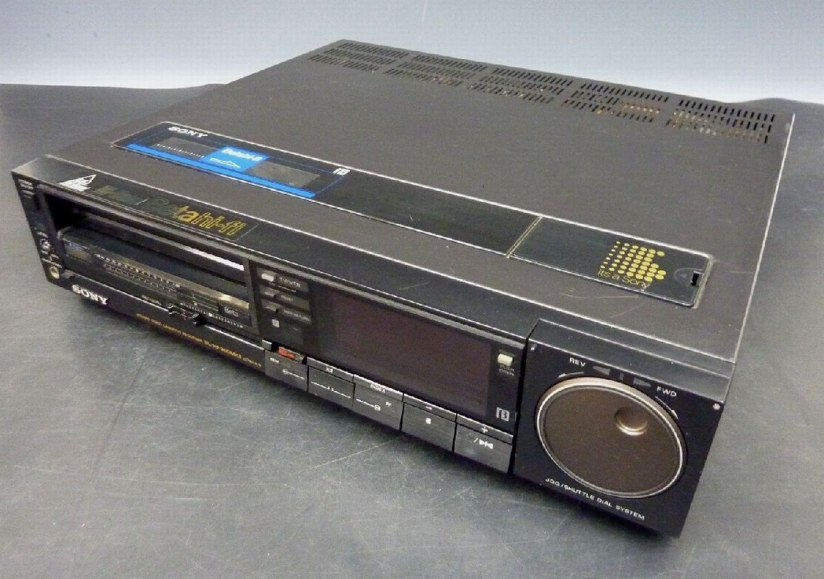 [ZEROnet]　レトロ　ソニー　ビデオデッキ　βマックス　Beta SL-HF900MK2　通電OK　ジャンク　ΣK803-13