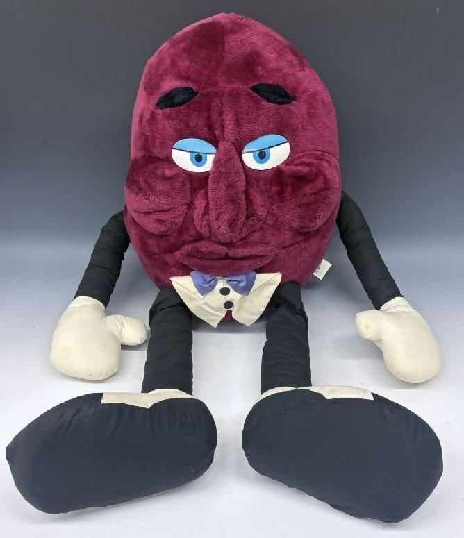 [ZEROnet] ヴィンテージ カリフォルニアレーズン 80s BIG ぬいぐるみ 人形 全長70cm ビンテージ California raisins ●A83-41