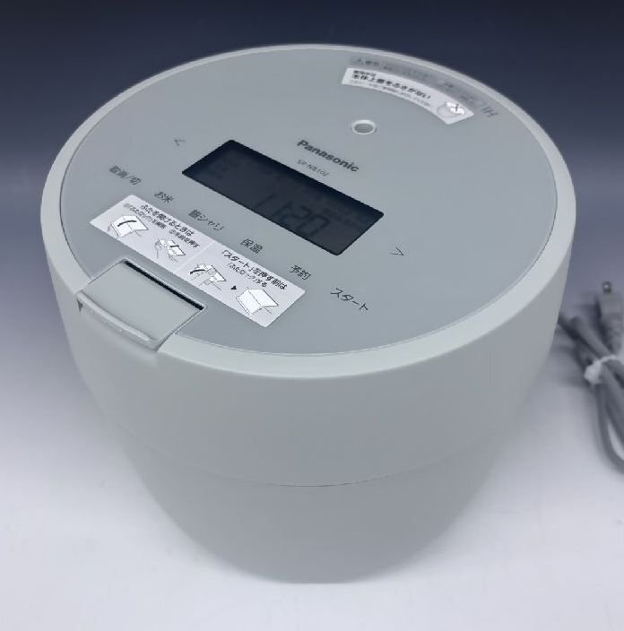 [ZEROnet] Panasonic パナソニック 圧力IH炊飯ジャー 炊飯器 sr-nb102 5合炊き 2022年製 ダイヤモンド竈釜 計量付 動作確認済 ●A83-50