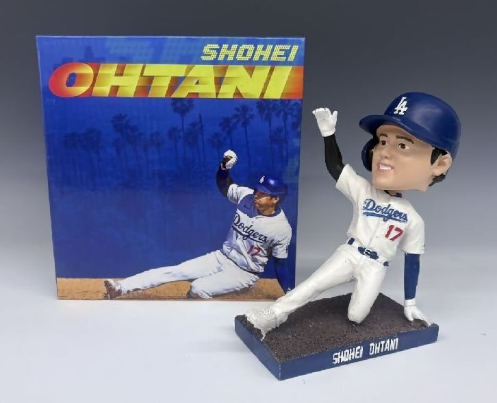 [ZEROnet] 限定 大谷翔平 ロサンゼルスドジャース ボブルヘッド フィギュア 首振り人形 ファンクラブ 特典 グッズ 野球 (2) ●A83-47