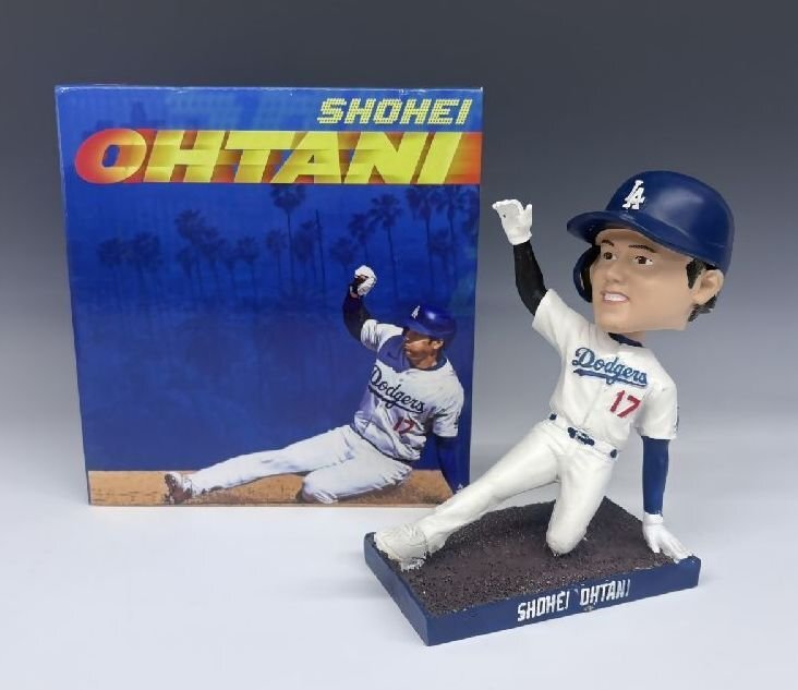 [ZEROnet] 限定 大谷翔平 ロサンゼルスドジャース ボブルヘッド フィギュア 首振り人形 ファンクラブ 特典 グッズ 野球 (1) ●A83-46
