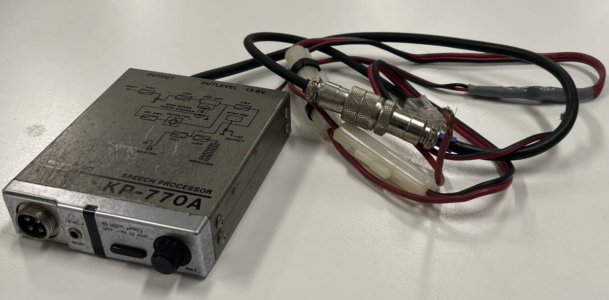 KENPRO ケンプロ SPEECH PROCESSOR スピーチ プロセッサー KP-770A アマチュア 無線 ホビー 現状品 通電未確認 1050