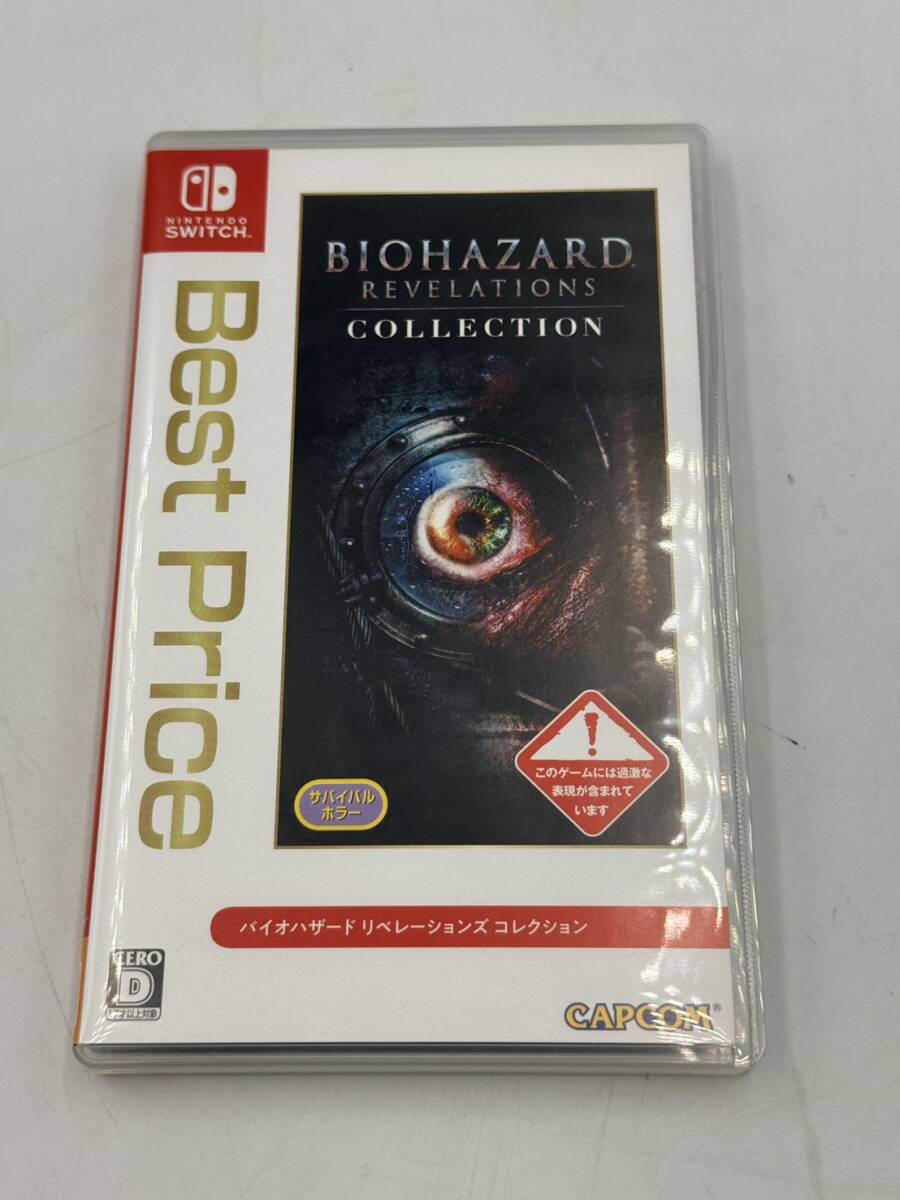Switch バイオハザード リベレーションズ コレクション Best Price 版 アンベールド エディション カセット ソフト 現状品 F4743-1