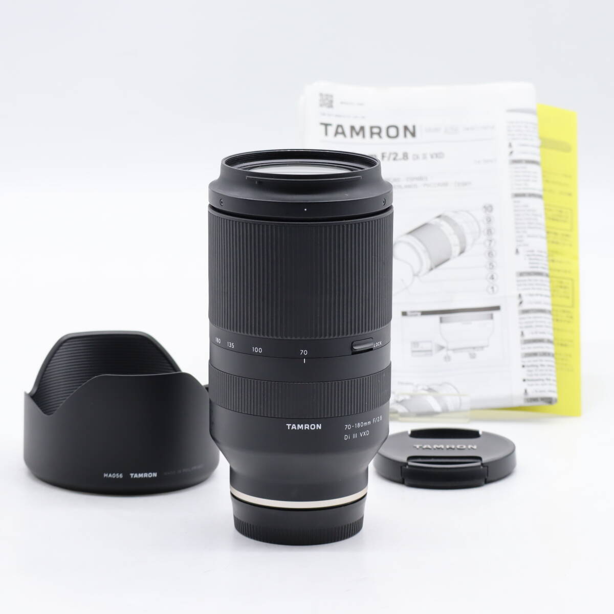 TAMRON 70-180mm F/2.8 Di III VXD A056SF ソニーEマウント用 #5037
