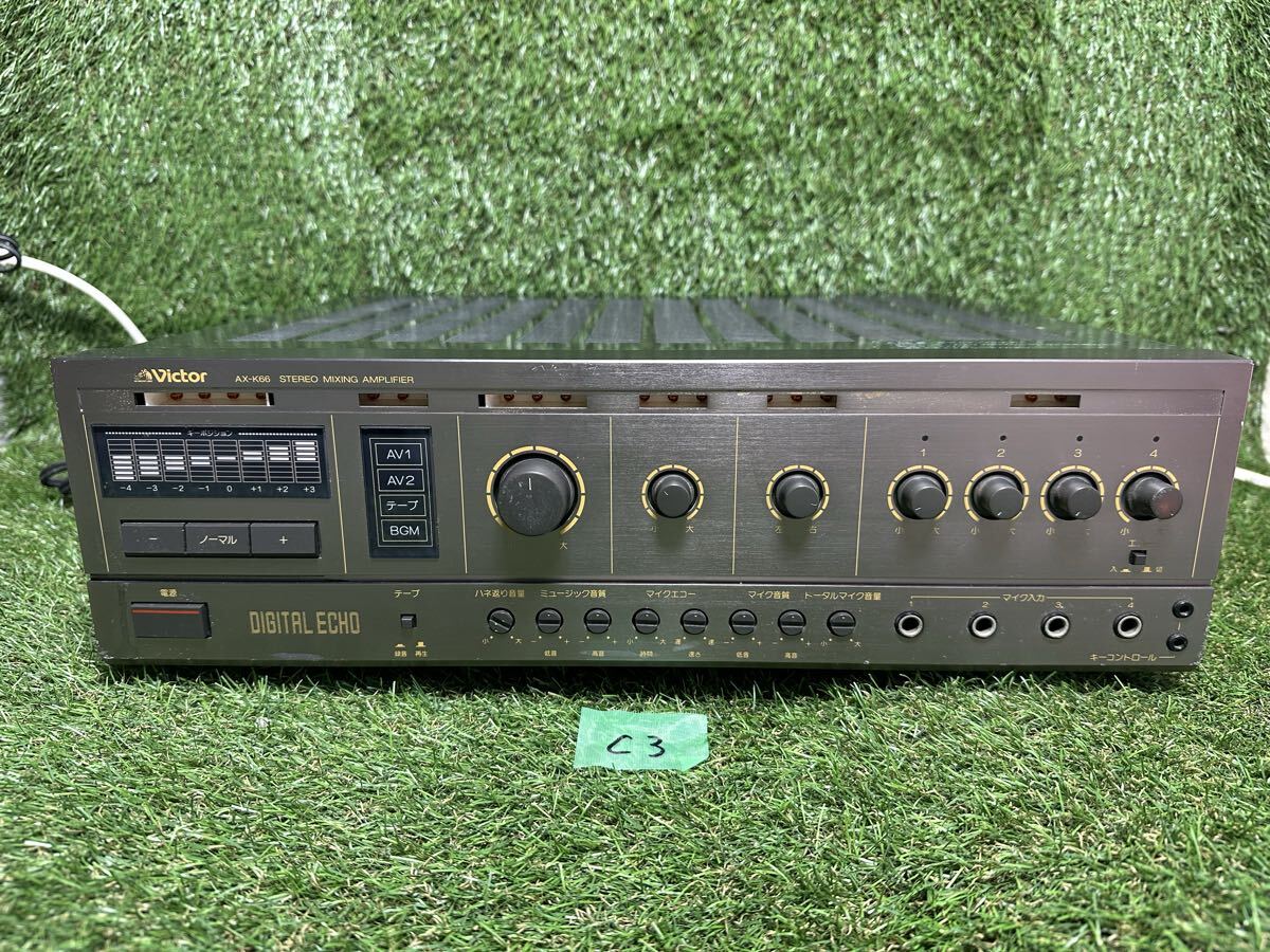C3 Victor ビクター AX-K66GM アンプ 通電確認のみ