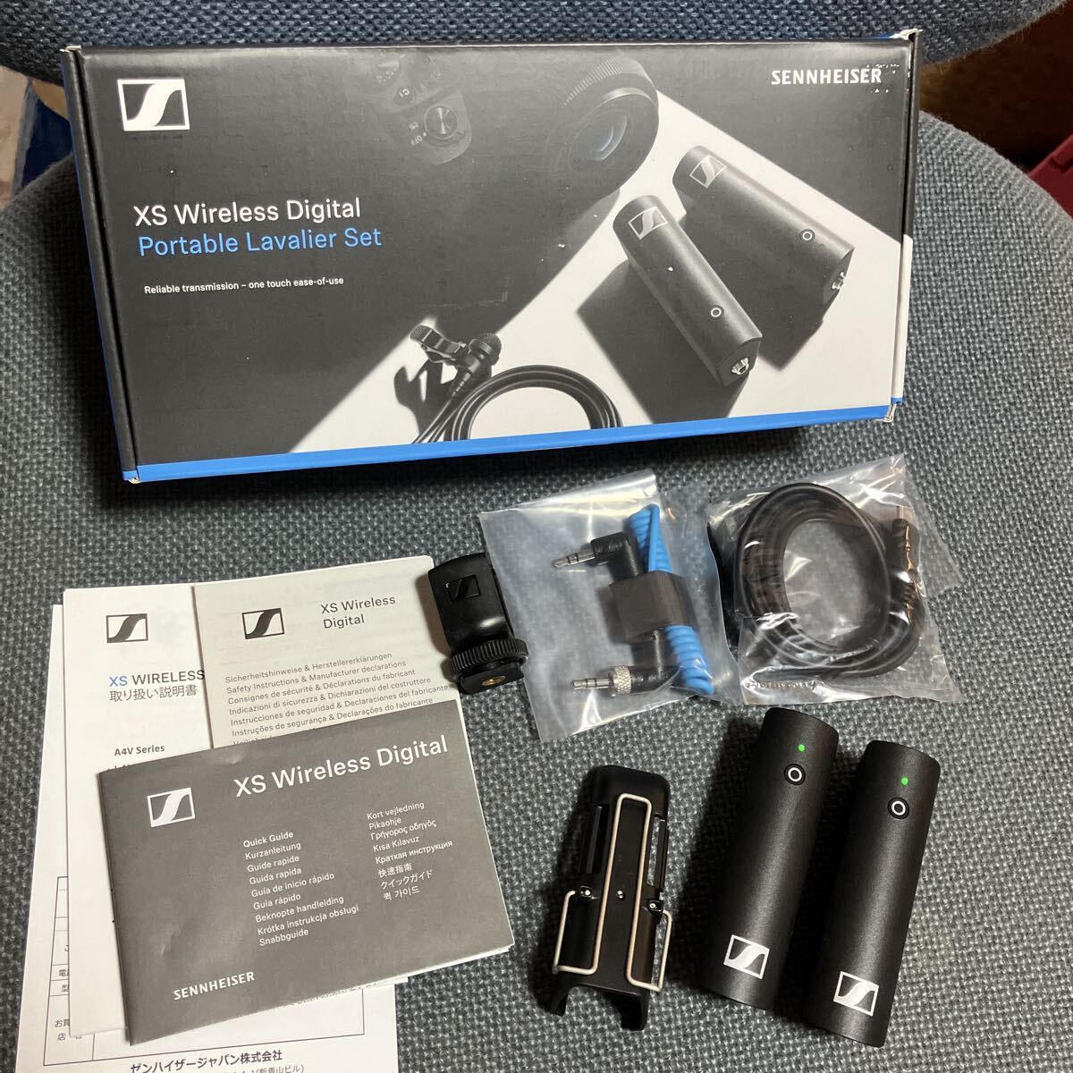 SENNHEISER ワイヤレスマイク用トランスミッター、レシーバー　XS Wireless Digital Sennheiser