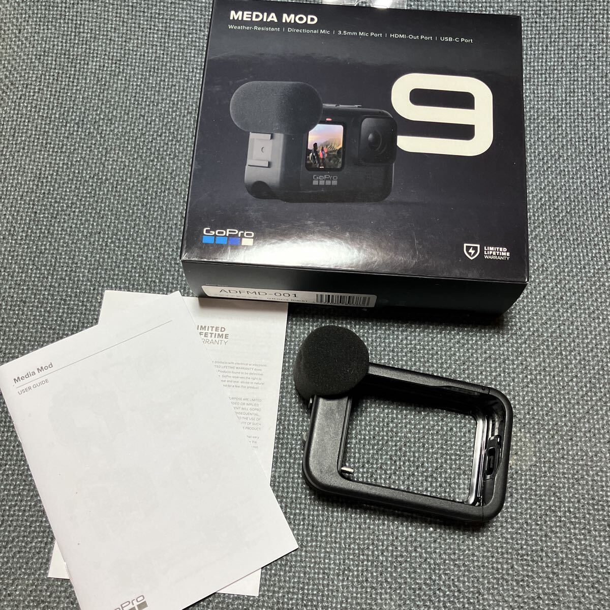 GoPro HERO9.10用 MEDIA MOD メディアモジュラー ゴープロ