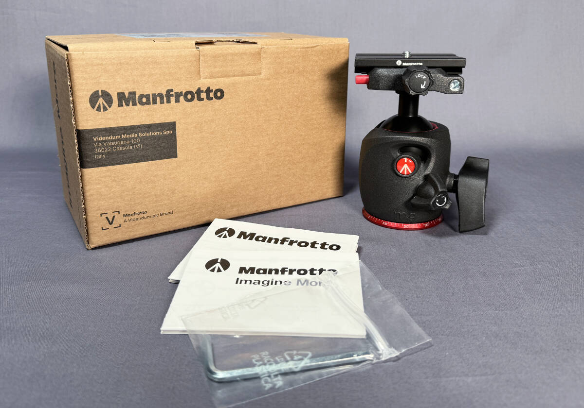 マンフロット(Manfrotto) 自由雲台MHXPRO-BHQ6/アルカスイス互換クイックリリースプレート