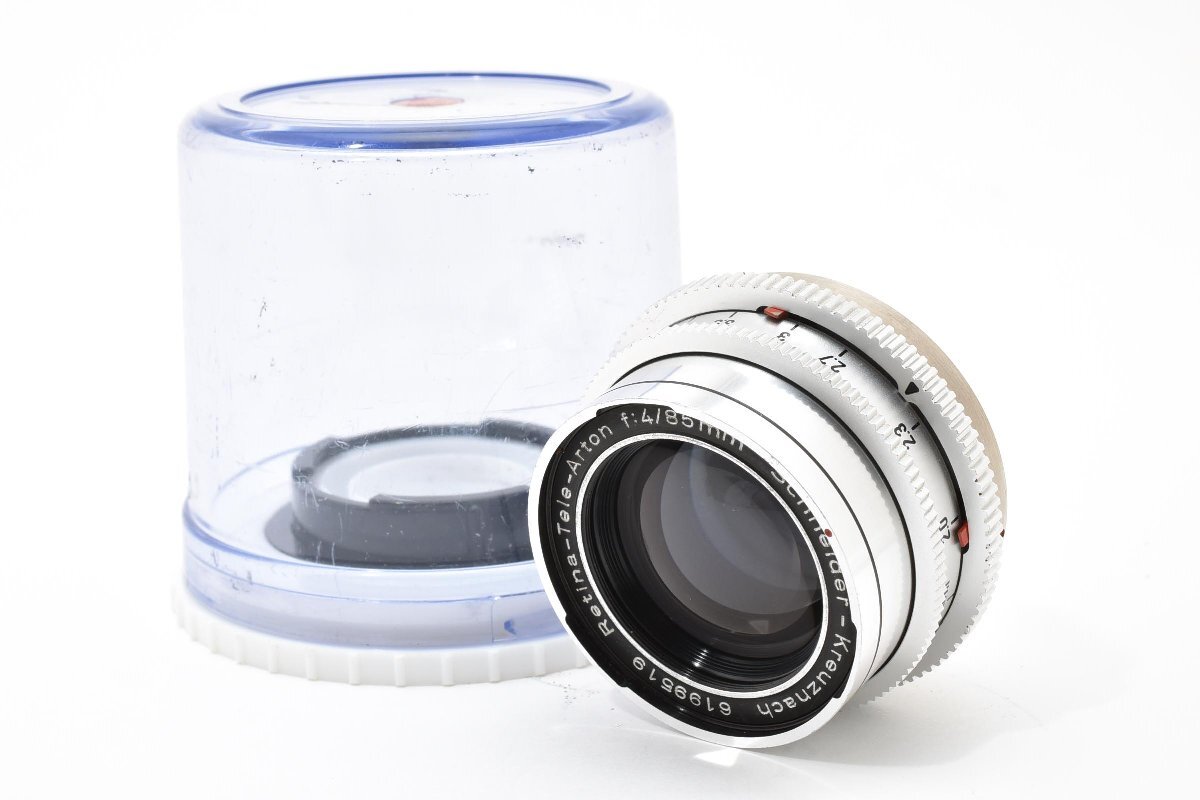 美品 シュナイダー Schneider-Kreuznach Retina-Tele-Arton 85mm F4
