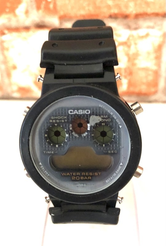 【不動品】CASIO カシオ 腕時計 DW-5900　ブラック クォーツ メンズ 腕時計　ジャンク扱い　＃B0312③