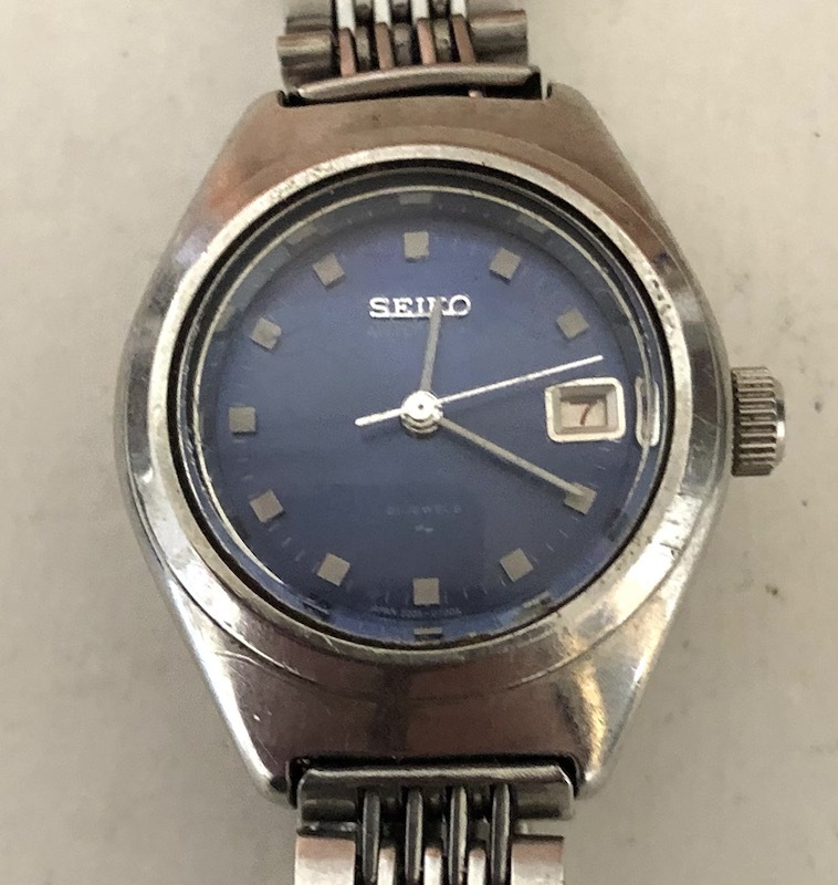 SEIKO セイコー　2205-0460 　自動巻き　レディース腕時計 動作未確認　ジャンク扱い　＃B0304①