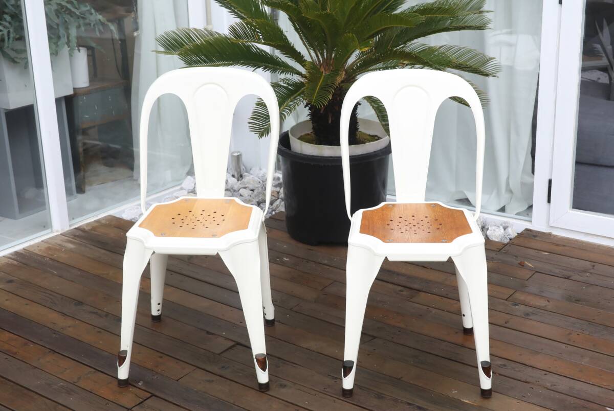 ★ノーザンオハイオ Northern Ohio Industrial マルチプルズチェア 2脚セット★89