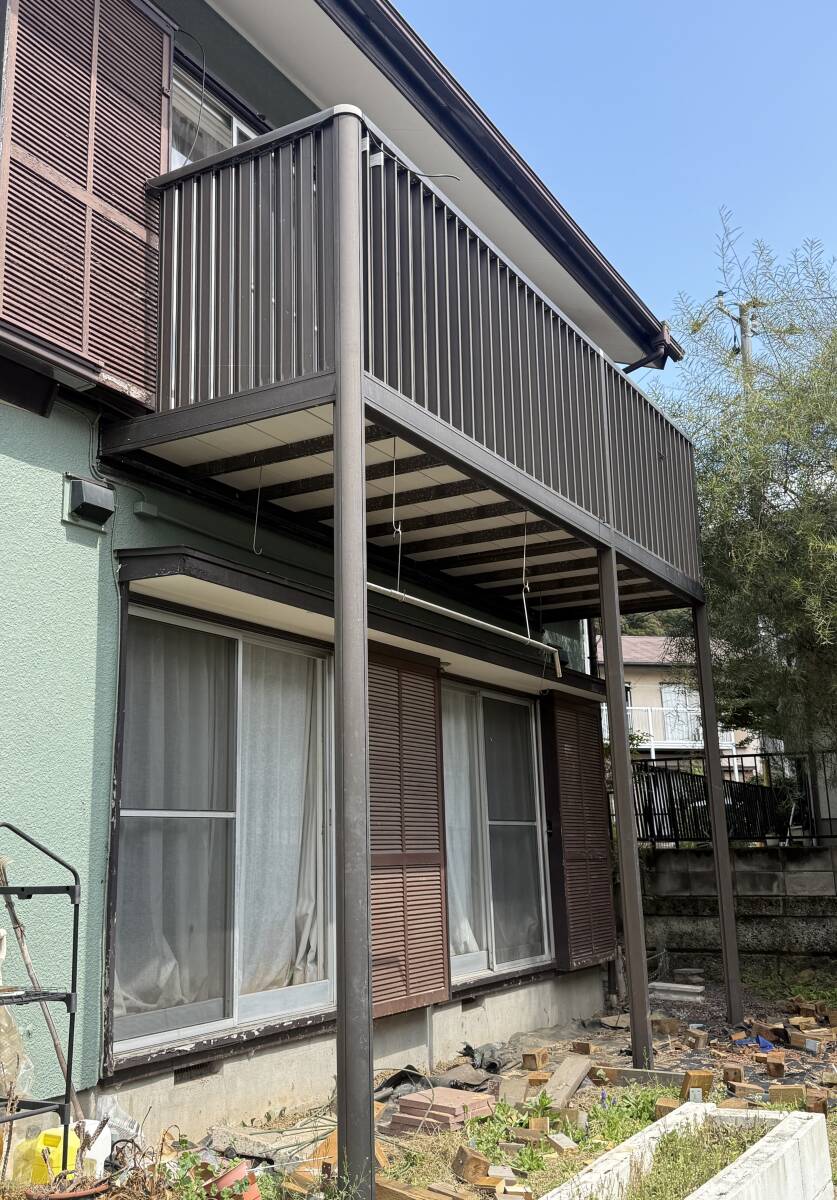 ★解体及び引き取り限定 アルミ ベランダ 千葉県佐倉市★