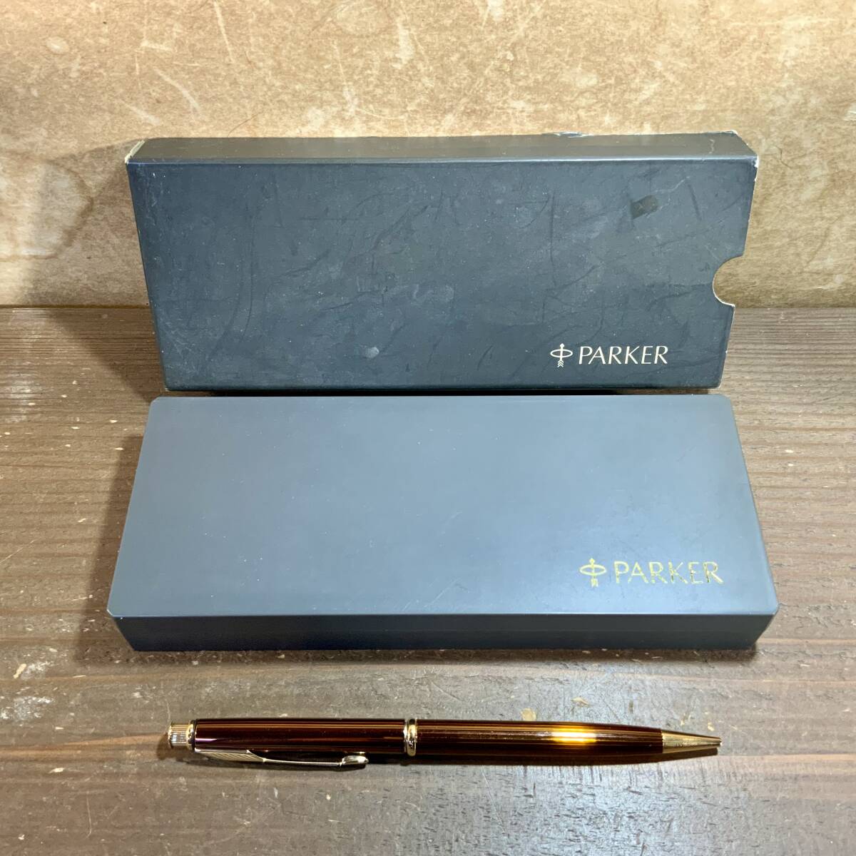 シャープペン　パーカー　ケース付き【3-71】