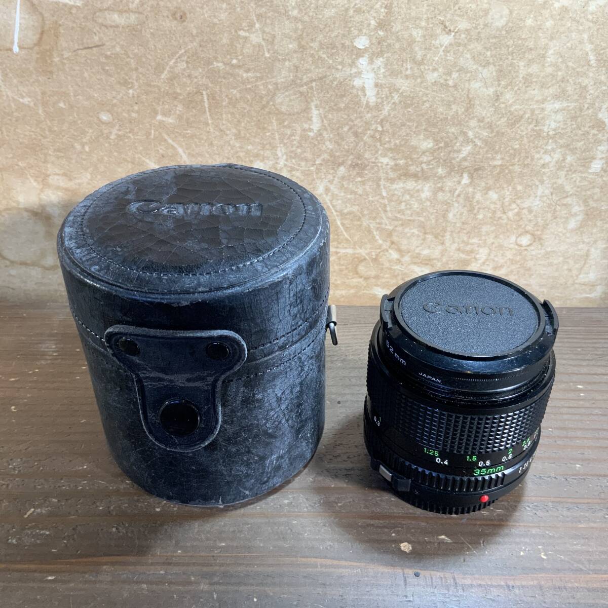 Canon レンズ　ケース付き【3-85】